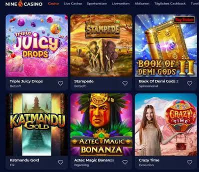 Nine Online Casino Testbericht Nine Online Casino Testbericht
